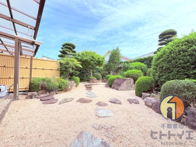 中古住宅)筑後市大字溝口の庭