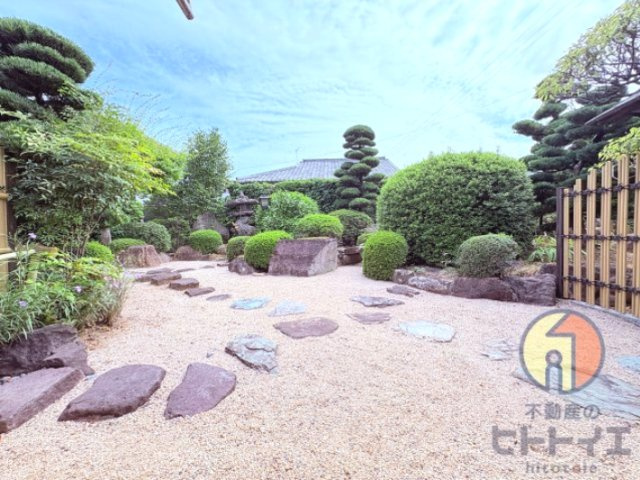 中古住宅)筑後市大字溝口の庭