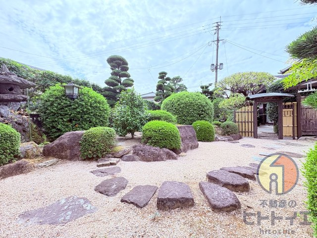 中古住宅)筑後市大字溝口の庭