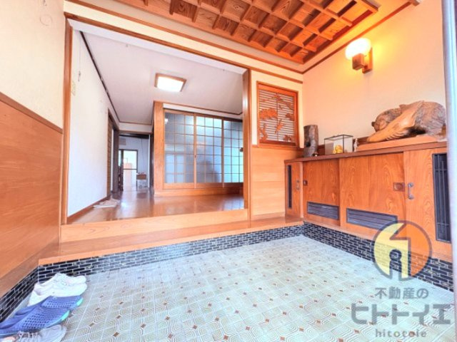 中古住宅)筑後市大字溝口の玄関