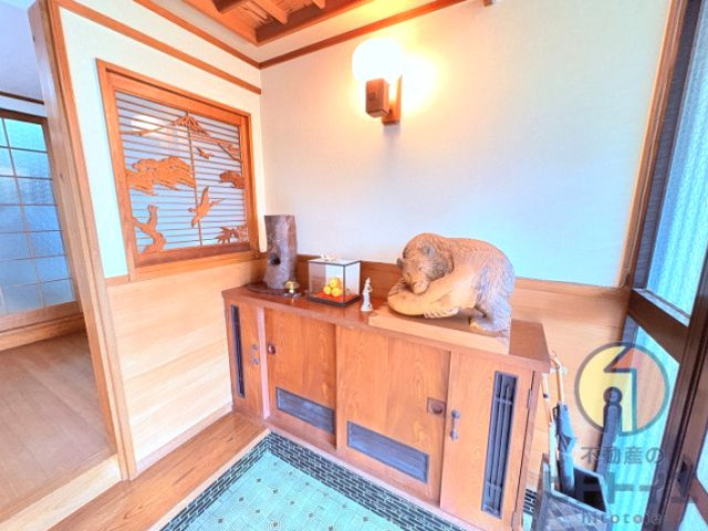 中古住宅)筑後市大字溝口の玄関