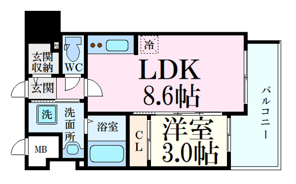 LaSante舟入本町（旧：S-RESIDENCE舟入本町）