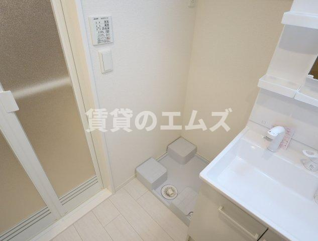 【設備】 | Ｄ－ｒｏｏｍ竹下　Ｂ棟 | Ｄ－ｒｏｏｍ竹下　Ｂ棟の室内洗濯機置き場