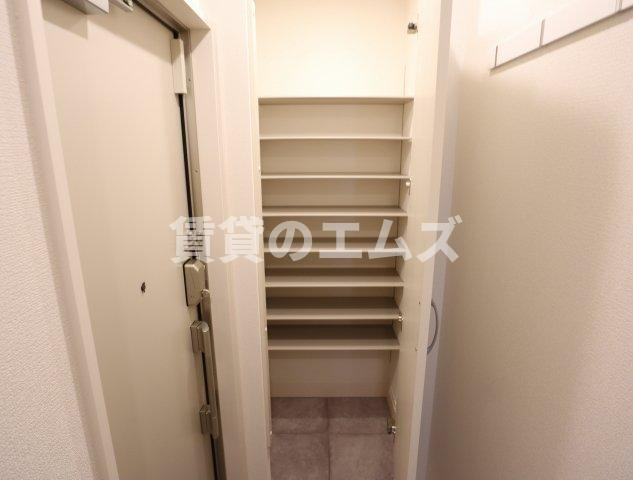 【収納】 | Ｄ－ｒｏｏｍ竹下　Ｂ棟 | Ｄ－ｒｏｏｍ竹下　Ｂ棟のシューズボックス