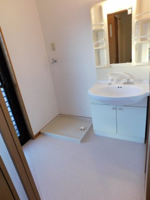 【洗面所】 | エスペランサハイツ八幡 | ※同建物同型別のお部屋