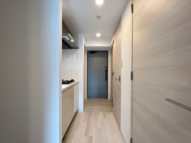 S-RESIDENCEドーム前千代崎の玄関