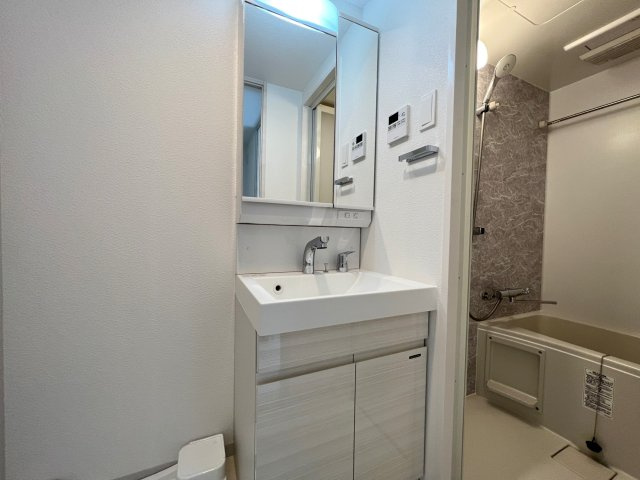 S-RESIDENCEドーム前千代崎の独立洗面台