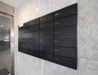 東映市ヶ谷マンションのその他共用部分|メールボックス