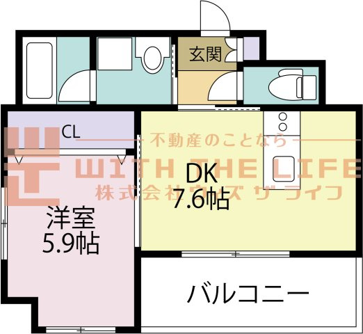 グランドシャルドン【キャッシュバック対象物件】の間取り