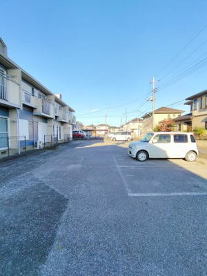 【駐車場】 | ハイツ清水D | 駐車場です