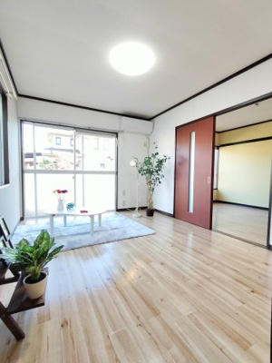 【居間・リビング】 | ハイツ清水D | ※参考写真（同物件別室の写真です）