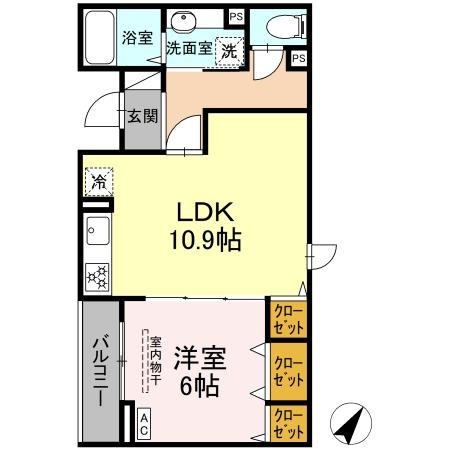【間取り】 | サンエイ烏山ビル