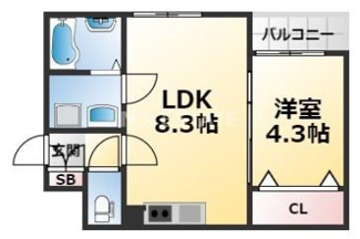 【間取り】 | エムグレース神戸湊川
