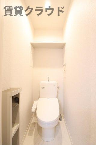 GRACIAのトイレ|清潔感のあるトイレです