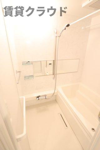 第2N．Sビルの浴室|落ち着いた空間のお風呂です