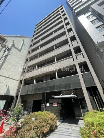 エイペックス梅田東Ⅱの外観|外観は落ち着いています