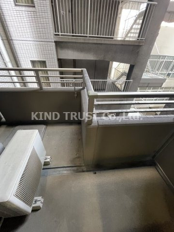 エイペックス梅田東Ⅱのバルコニー