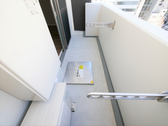 ノーブルスクエア新町のバルコニー