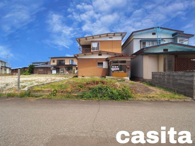 【外観】 | 【建築条件なし】湯沢市西新町 区画の整った住宅街のコンパクトな土地物件