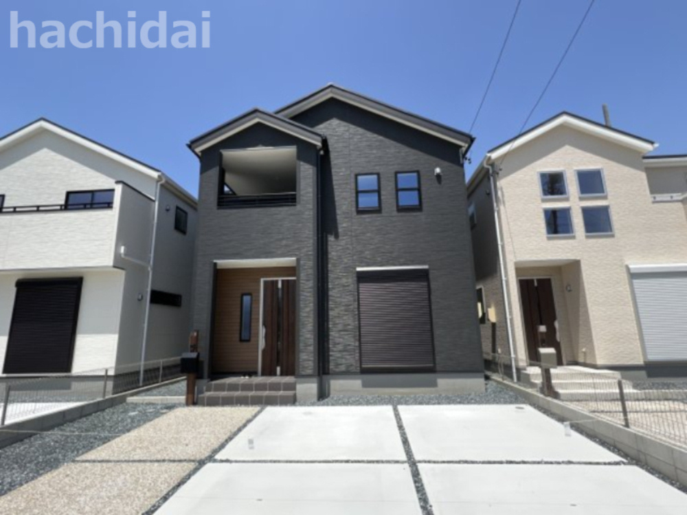 碧南市霞浦新築戸建　2号棟の外観|碧南市霞浦町新築戸建2号棟写真です。2023年6月撮影