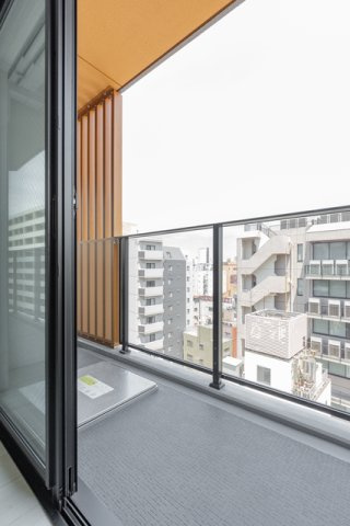 GRANSITE文京湯島（グランジット文京湯島）のバルコニー|※写真は同タイプの別室になります