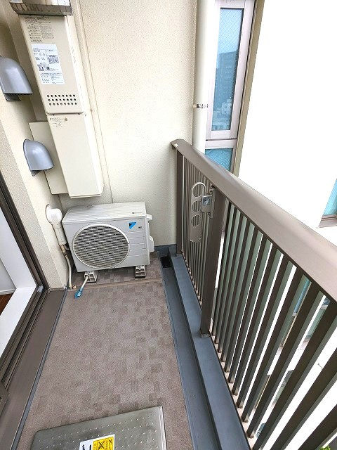 ザ・パークハビオ根岸三丁目の設備|バルコニーに選択物干せます