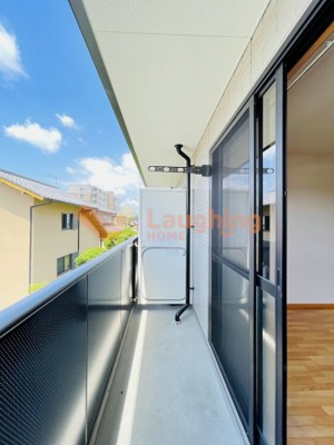 【バルコニー】 | レクルスコートA | バルコニー付きです