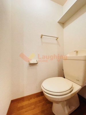 【トイレ】 | レクルスコートA | 清潔感のあるトイレです