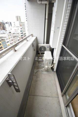 アーバネックス谷町のバルコニー