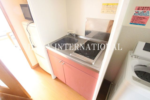 レオパレスカシオペアのキッチン