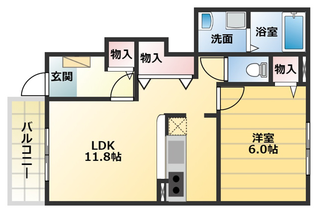 【間取り】 | コート ロベリア