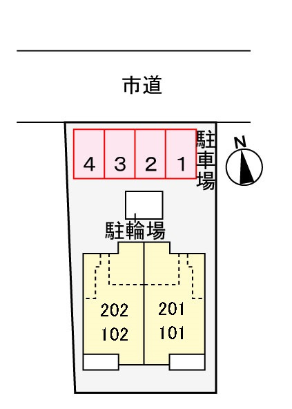 マ・メゾンの区画図