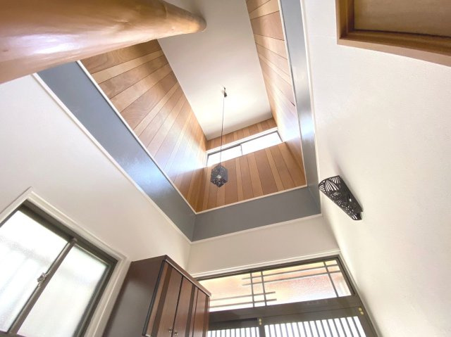 柳川市本町の中古一戸建の玄関