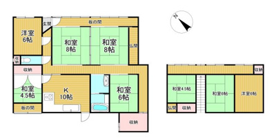 【区画図】 | 土地　岩国市玖珂町字中谷津 | 物件間取り図です。