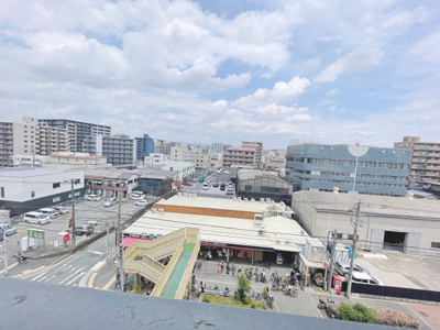 【展望】 | ラ・レジダンス・ド・江坂 | バルコニーからの眺望です