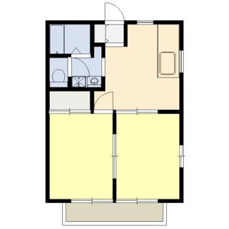 【間取り】 | キャッスルハイツＡ棟