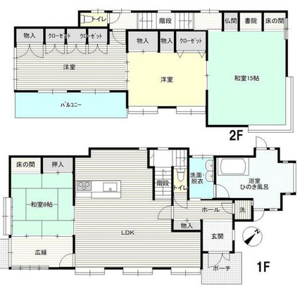 【間取り】 | 伊東市湯川　戸建