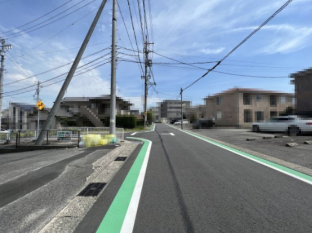 リバティーハウスの周辺|接面道路