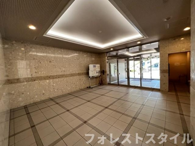 キングマンション都島Ⅰのエントランス