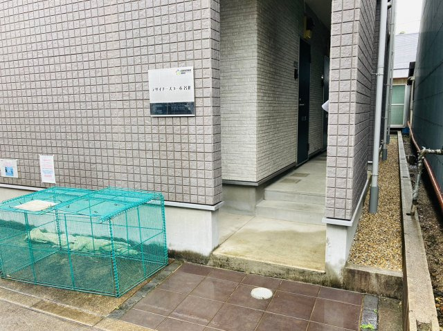 デザイナーズコーポ名北のエントランス|デザイナーズコーポ名北