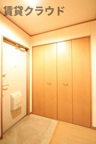 グレイスタウン蘇我　Ｃの玄関|落ち着いた玄関です