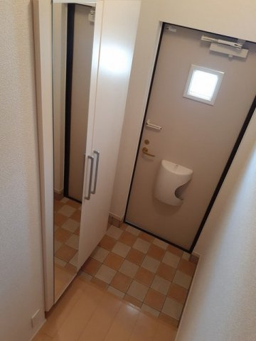 ミモザの玄関
