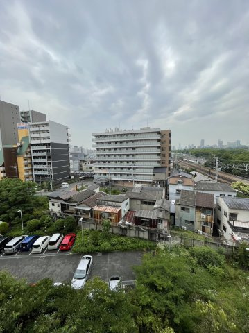ネオコーポ大阪城公園三号館の展望|さえぎる建物がないので、眺望良好！