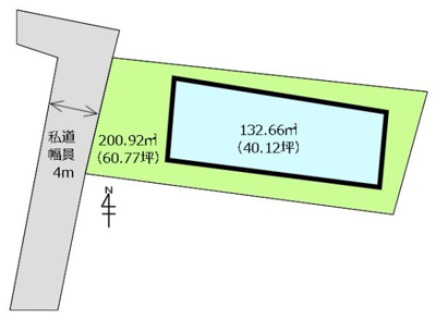 【区画図】 | たつの市揖保町今市　中古戸建