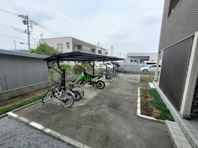 【その他共用部分】 | クレイノミオラコート | 駐輪場です