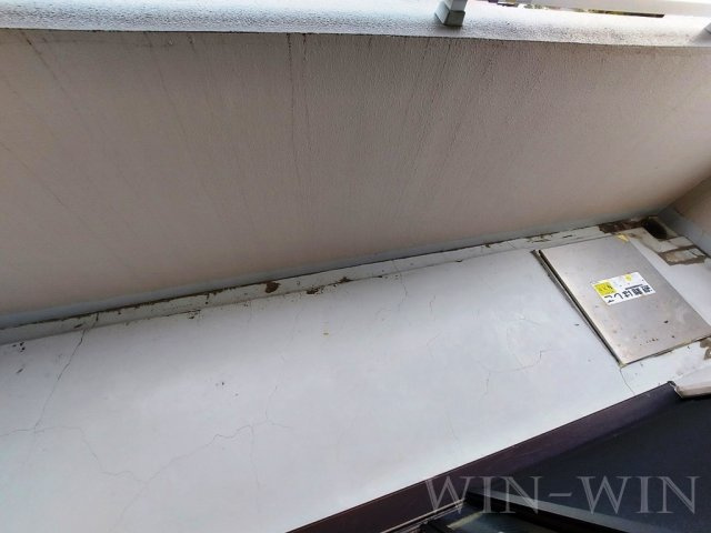 テイビービルのバルコニー