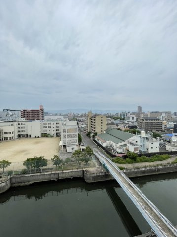 ファミールハイツ城東A棟の展望|9階部分で眺望良好！