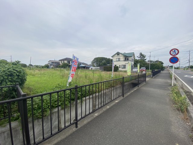 比企郡川島町上八ツ林　建築条件なし売地　東武東上線『川越駅』バス27分　【つばさ北小学区】の外観