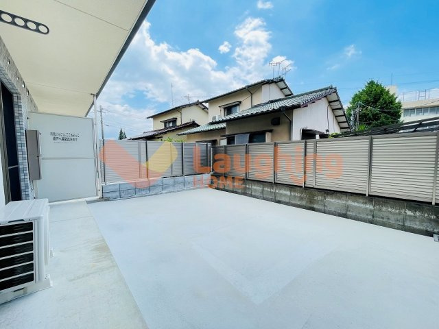 久留米市北野町高良の賃貸マンションのバルコニー|外からの目が気にならないバルコニーで洗濯物が干せます
※別号室　同タイプ参考写真です。