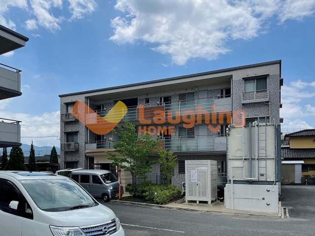 久留米市北野町高良の賃貸マンションの外観|外はこのようになっています